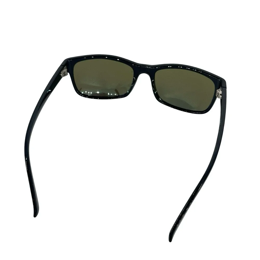 Islander Eyes Curacao Sunglasses Black Blue Mirror Lens Wrap Sport Fishing